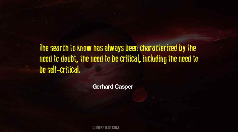 Gerhard Casper Quotes #1666126