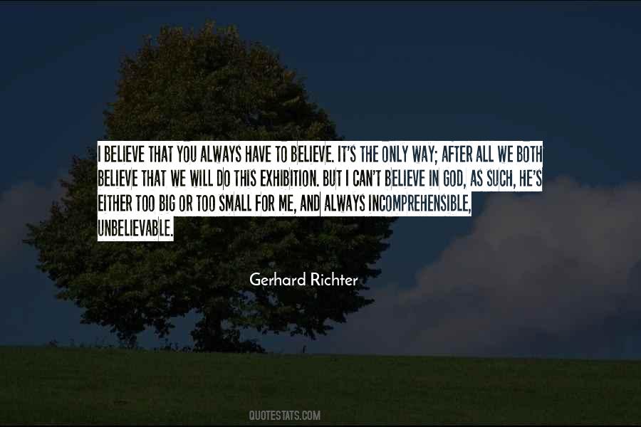 Gerhard Richter Quotes #1520245