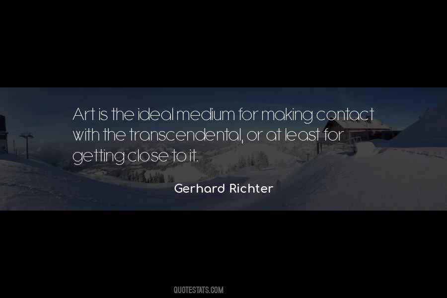 Gerhard Richter Quotes #1772475