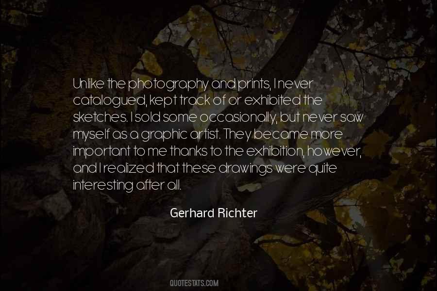 Gerhard Richter Quotes #489811