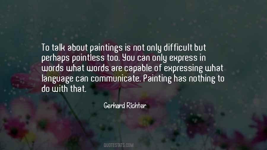 Gerhard Richter Quotes #804401