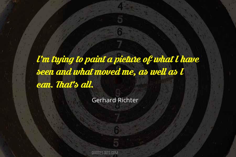 Gerhard Richter Quotes #943662