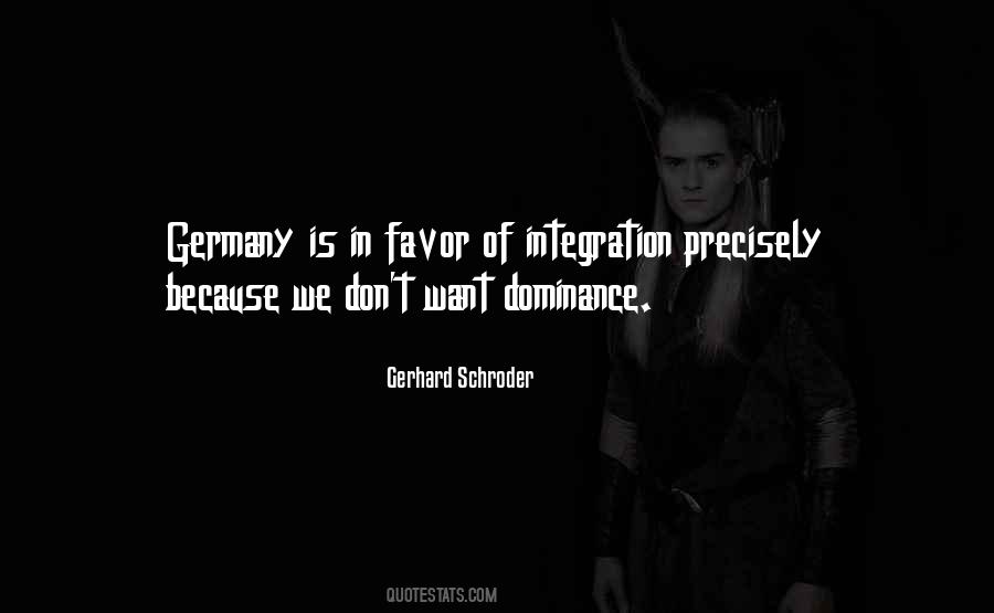 Gerhard Schroder Quotes #1180909