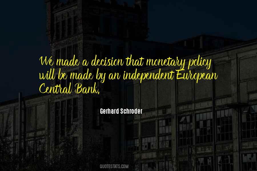 Gerhard Schroder Quotes #1299380