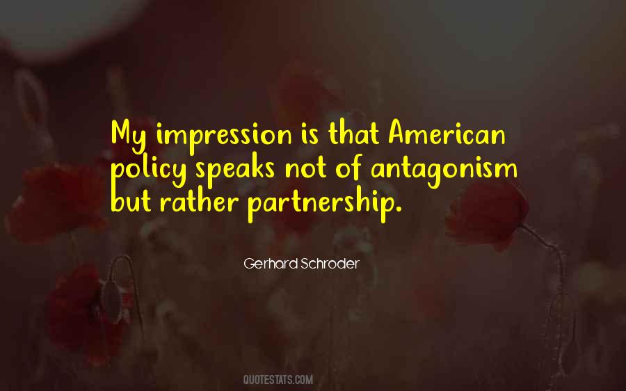 Gerhard Schroder Quotes #298240