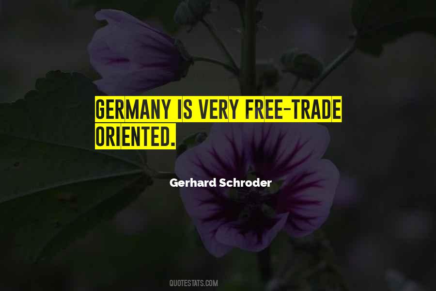 Gerhard Schroder Quotes #691354