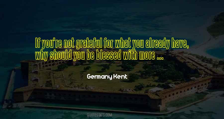 Germany Kent Quotes #708554