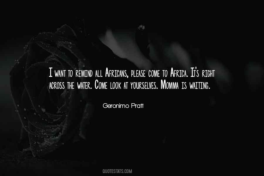 Geronimo Pratt Quotes #556794