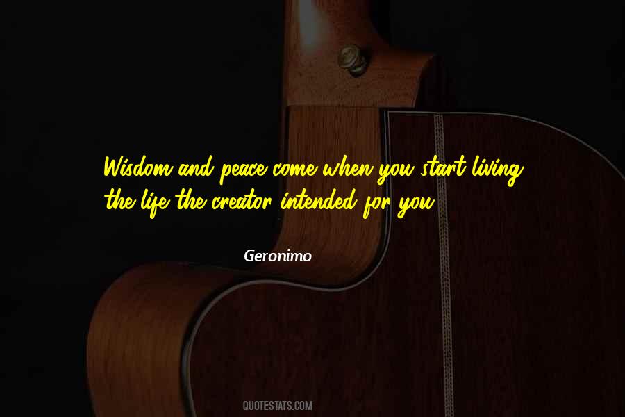 Geronimo Quotes #1180528