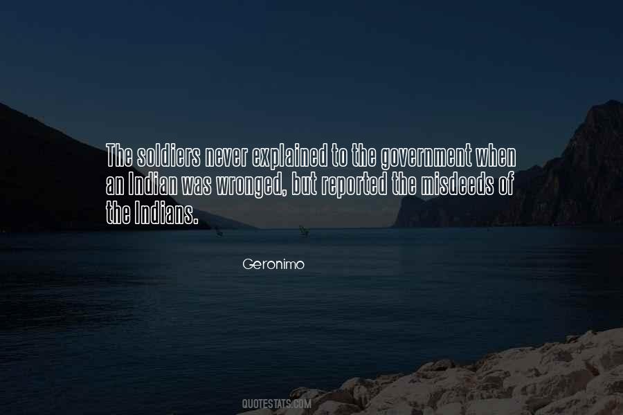 Geronimo Quotes #834603