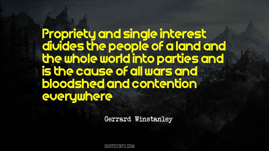 Gerrard Winstanley Quotes #1429849