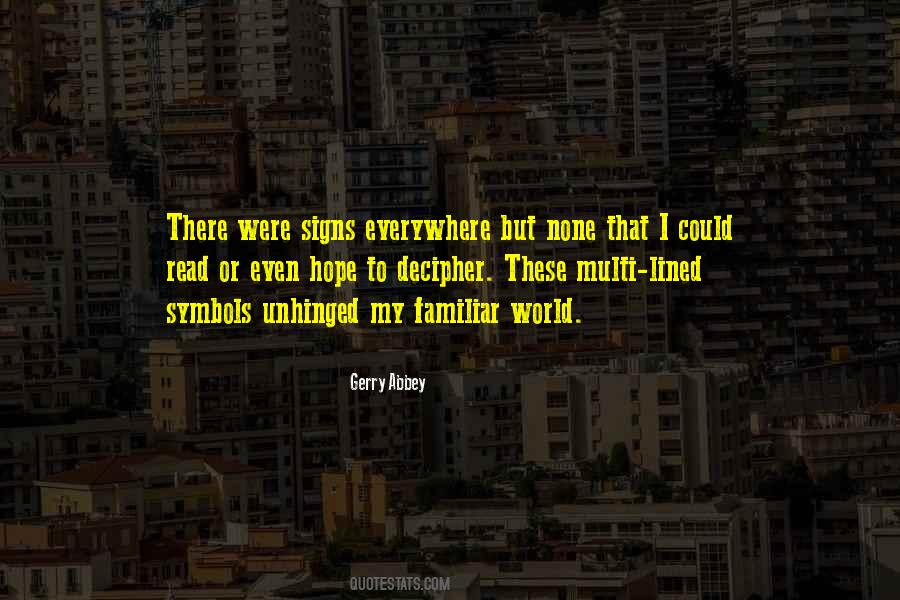 Gerry Abbey Quotes #145155