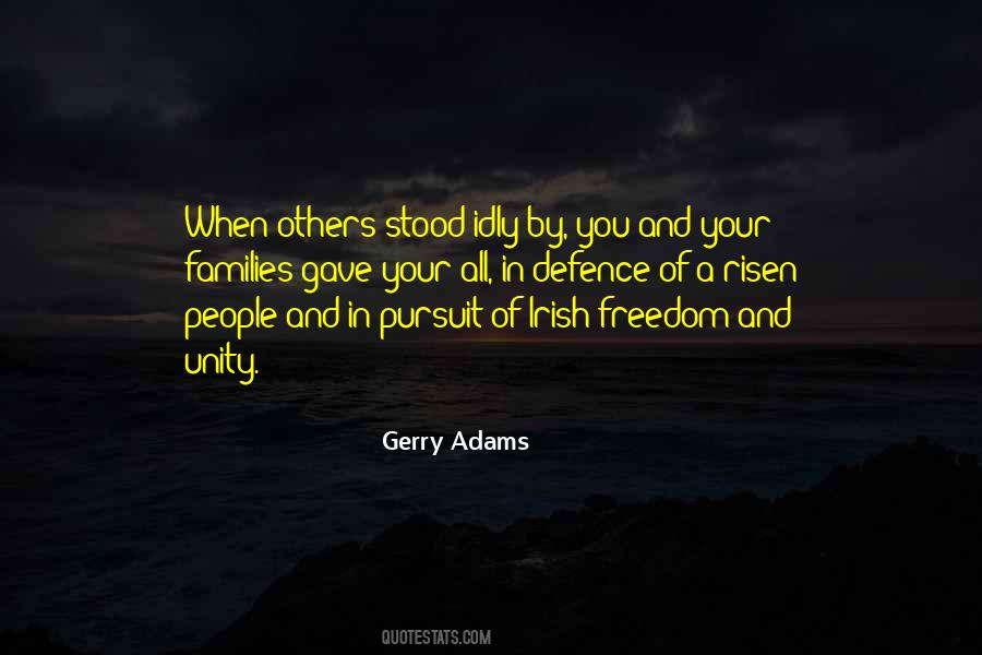 Gerry Adams Quotes #999956