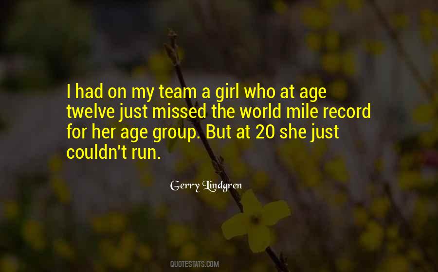 Gerry Lindgren Quotes #1713463