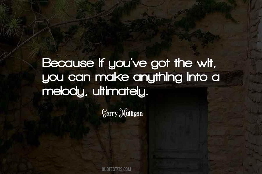 Gerry Mulligan Quotes #1556464