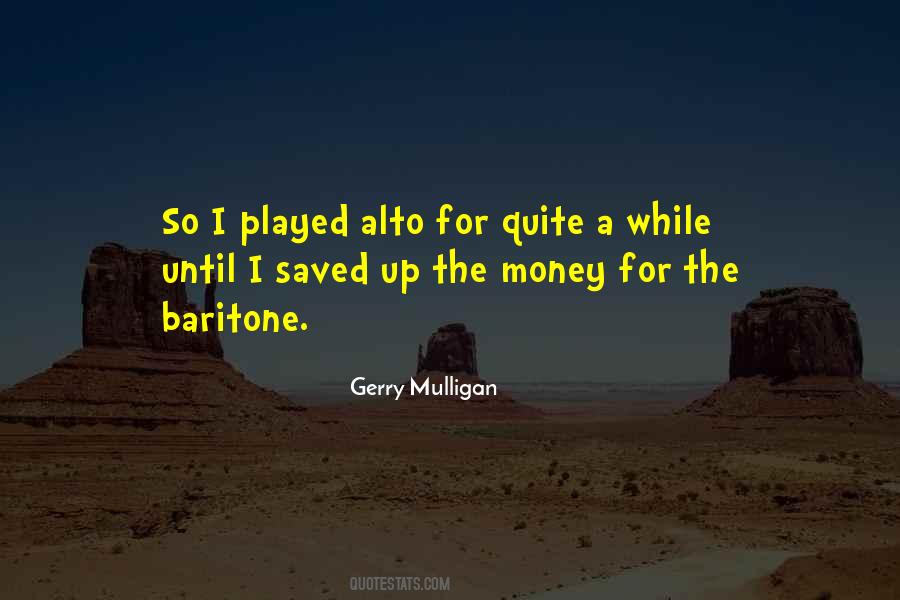 Gerry Mulligan Quotes #1634179