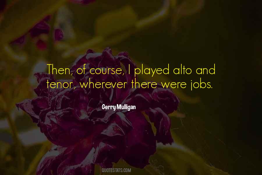 Gerry Mulligan Quotes #27849