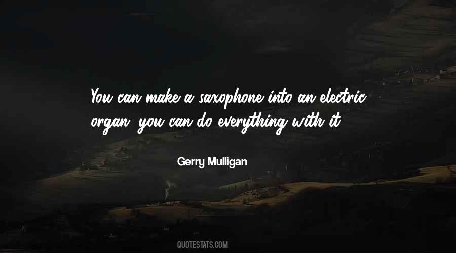 Gerry Mulligan Quotes #63392