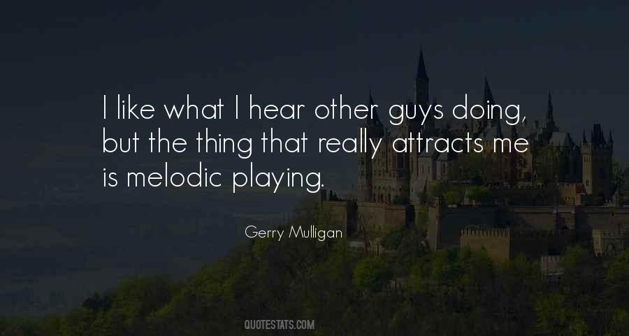 Gerry Mulligan Quotes #903394