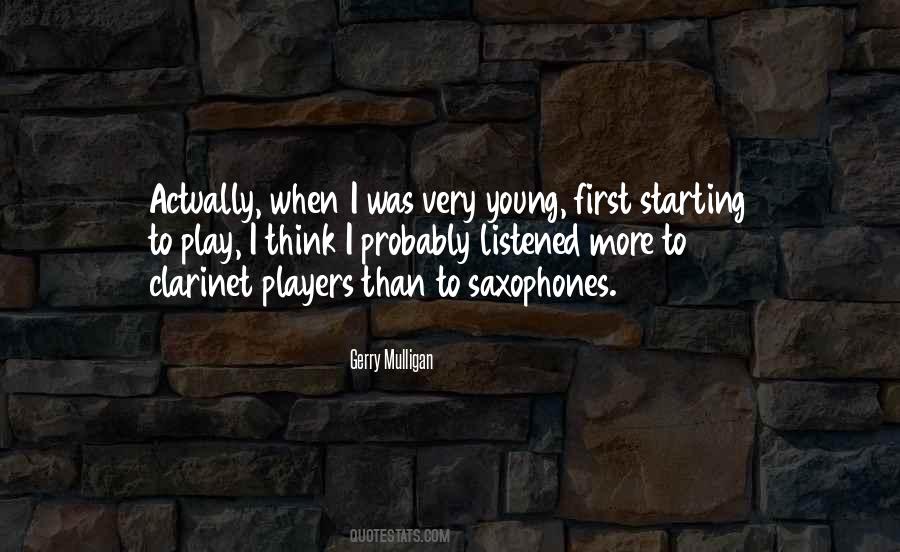 Gerry Mulligan Quotes #910768