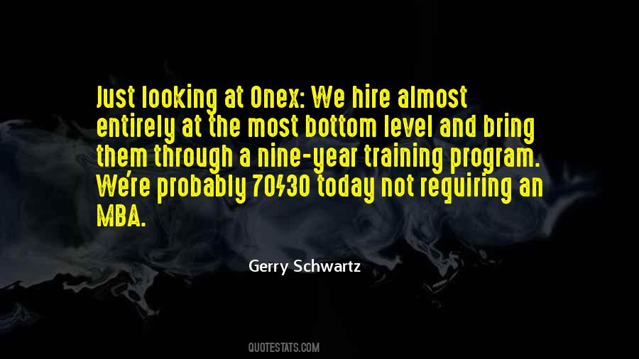 Gerry Schwartz Quotes #542114