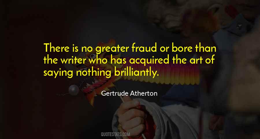 Gertrude Atherton Quotes #1344115