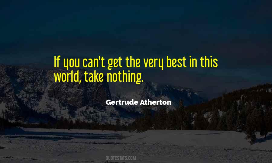Gertrude Atherton Quotes #52667