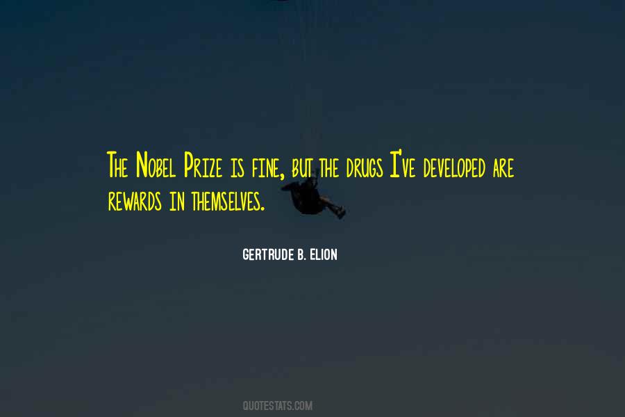 Gertrude B. Elion Quotes #1256948