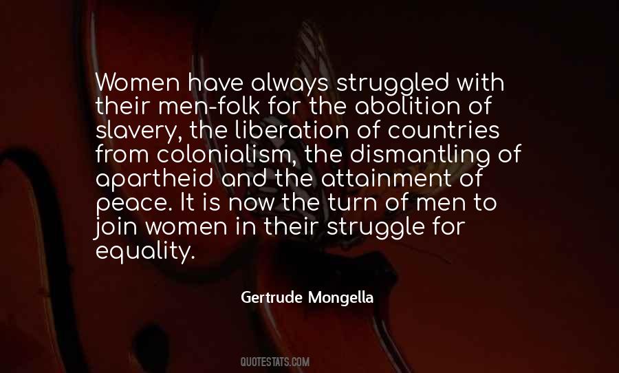 Gertrude Mongella Quotes #893210