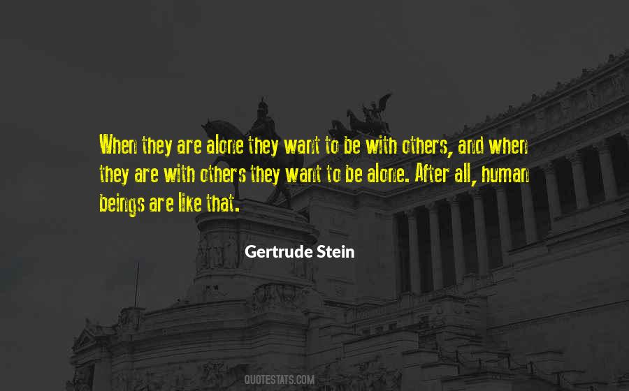 Gertrude Stein Quotes #1731433