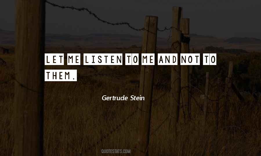 Gertrude Stein Quotes #946478