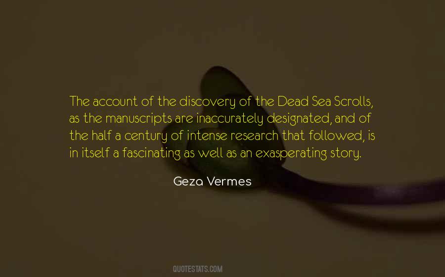 Geza Vermes Quotes #1501888