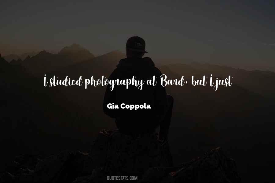 Gia Coppola Quotes #1326647