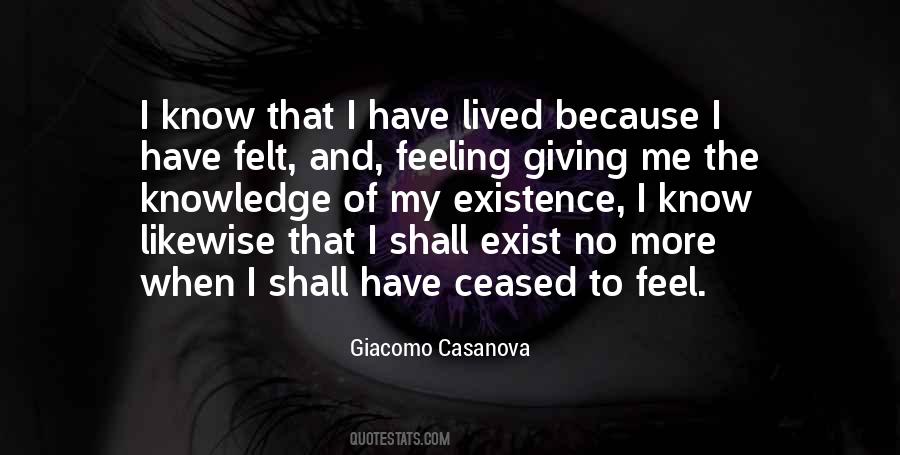 Giacomo Casanova Quotes #1175597