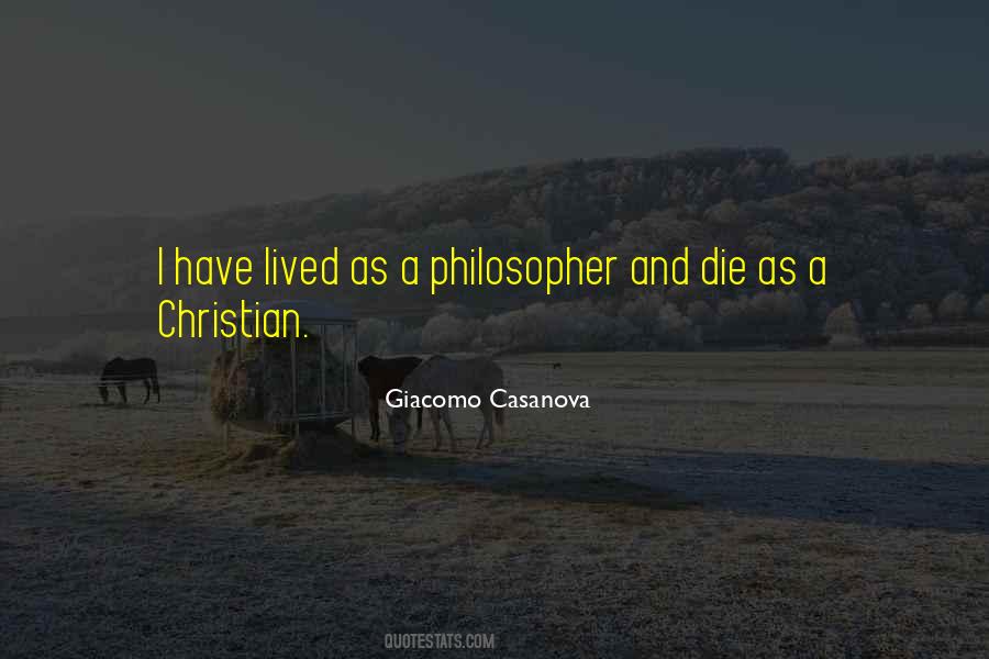 Giacomo Casanova Quotes #1814450