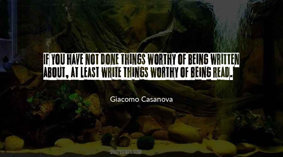 Giacomo Casanova Quotes #214989