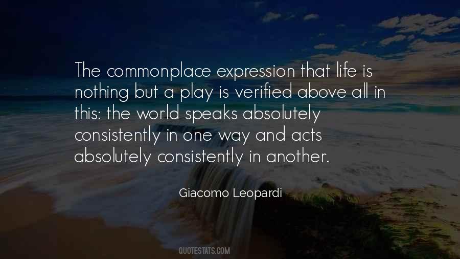Giacomo Leopardi Quotes #1846842