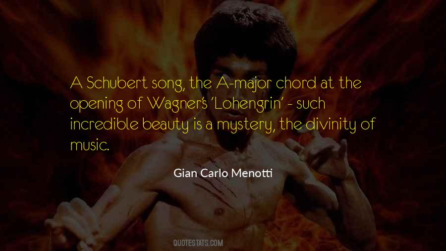 Gian Carlo Menotti Quotes #1227573