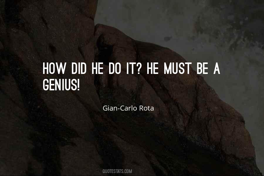 Gian-Carlo Rota Quotes #1299381