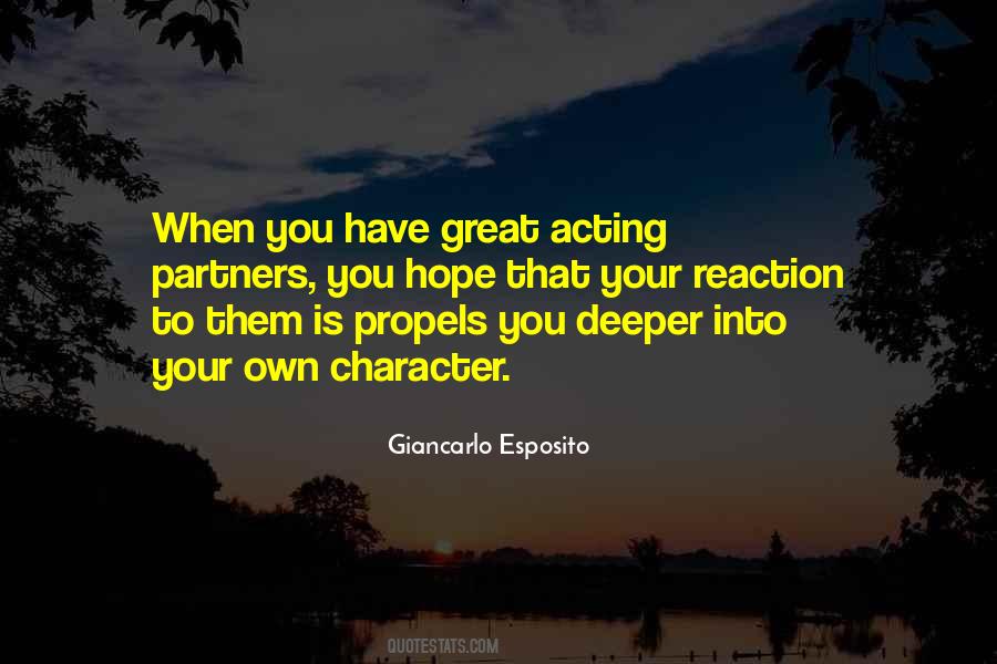 Giancarlo Esposito Quotes #1664019