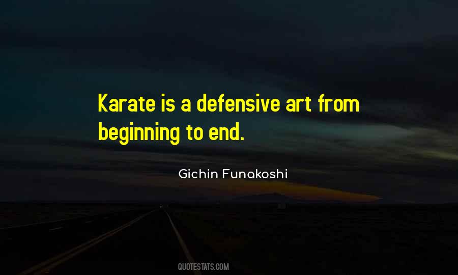 Gichin Funakoshi Quotes #1205137