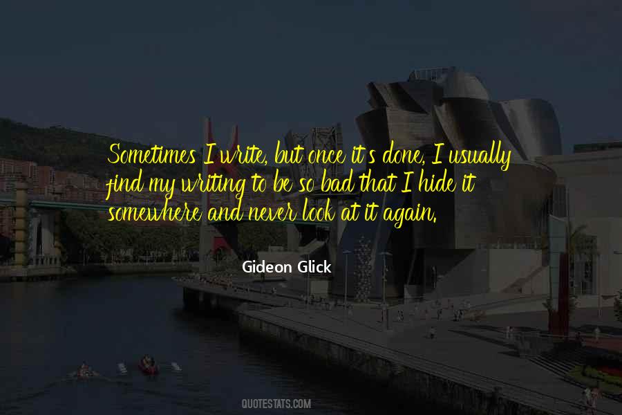 Gideon Glick Quotes #930854