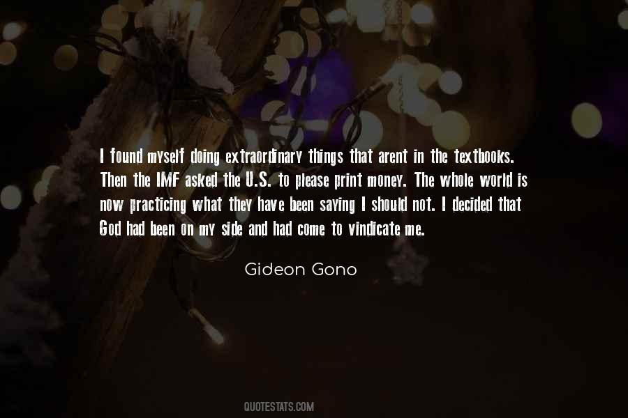 Gideon Gono Quotes #613150