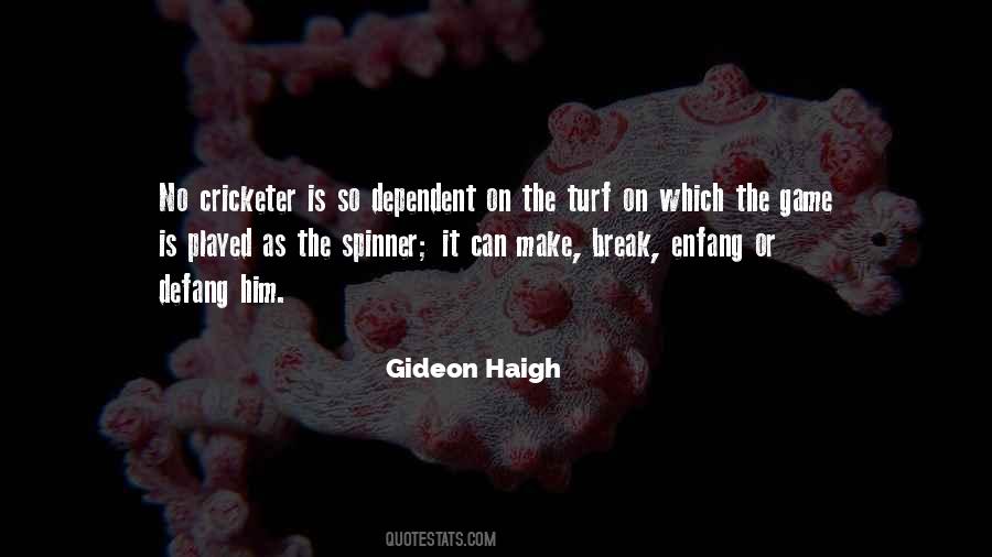 Gideon Haigh Quotes #1052695