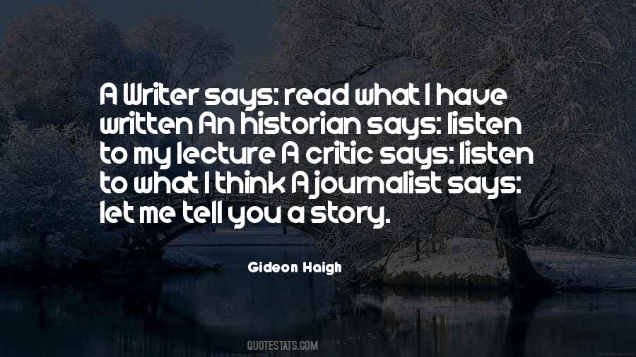 Gideon Haigh Quotes #522015