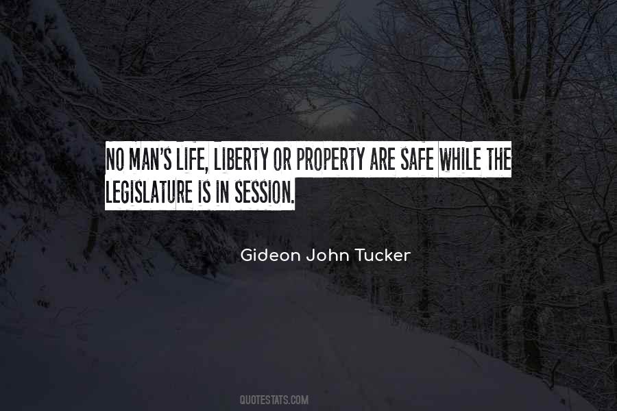 Gideon John Tucker Quotes #857656