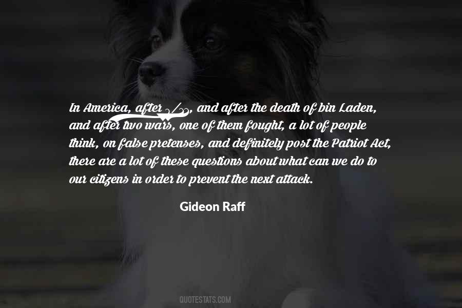 Gideon Raff Quotes #1579658