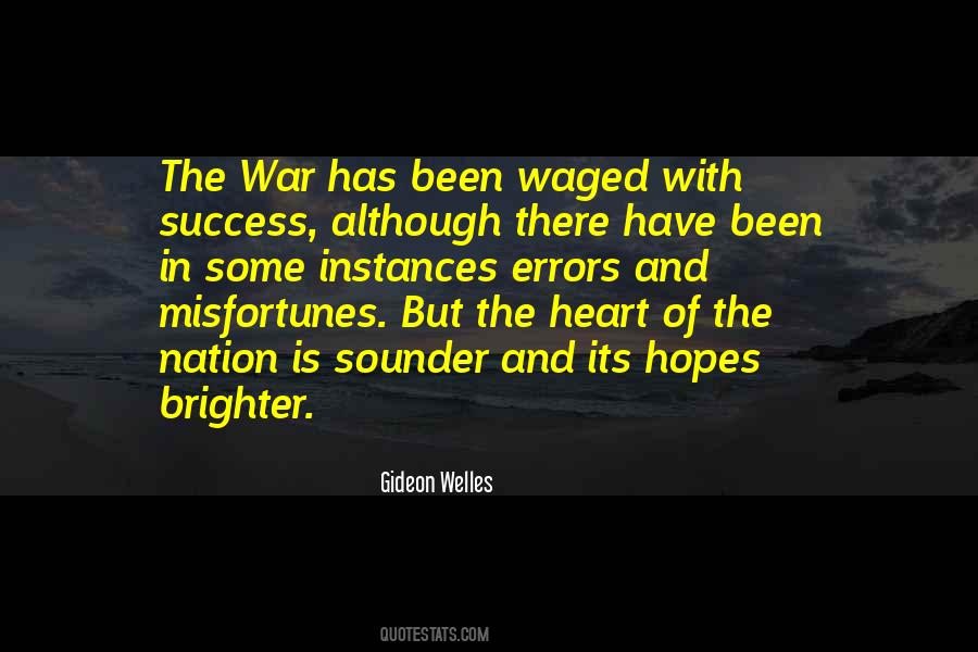 Gideon Welles Quotes #443841