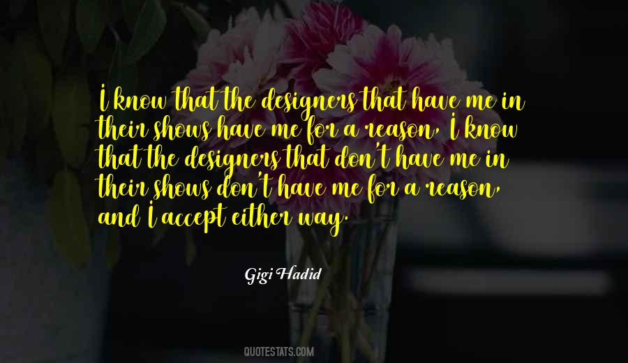 Gigi Hadid Quotes #534335