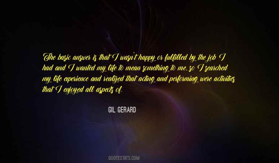 Gil Gerard Quotes #447298